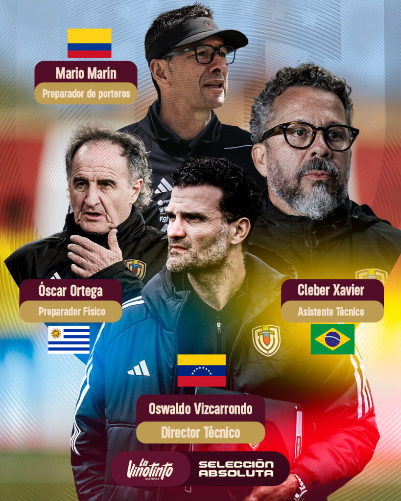 Oswaldo Vizcarrondo es el nuevo DT de la Vinotinto: Un proyecto blindado hasta 2034 - Diario Vinotinto