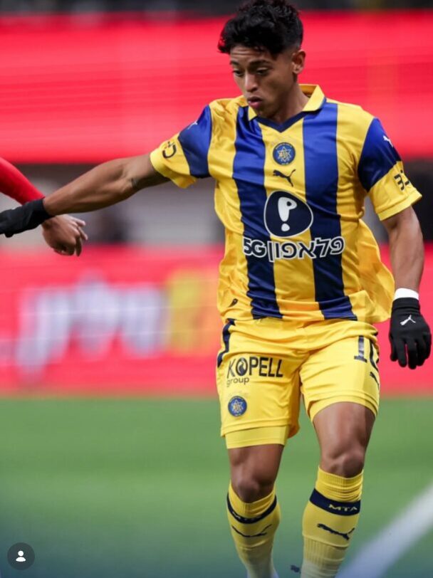 Andrade con el Maccabi Tel Aviv