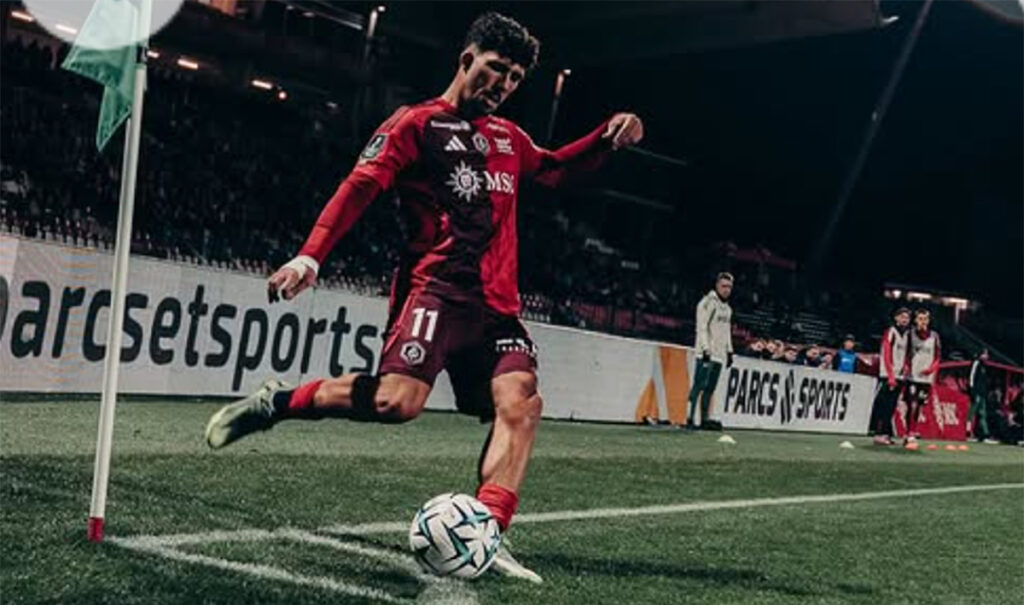 Alejandro Gomes Rodríguez: Su debut en el Derbi entre el FC Annecy y Grenoble
