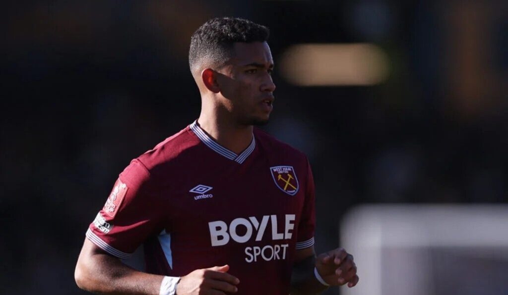 Ya aparece Keiber Lamadrid en la primera plantilla del website del West Ham United