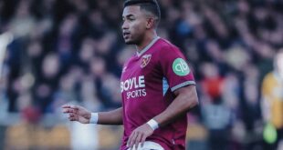 ¡Histórico! Keiber Lamadrid debutó con el primer equipo del West Ham en la FA Cup frente al Burton