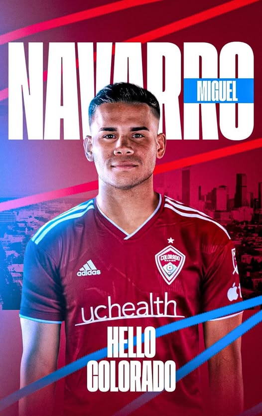 Miguel Navarro regresa al Colorado Rapids de la MLS cedido desde Talleres de Córdoba