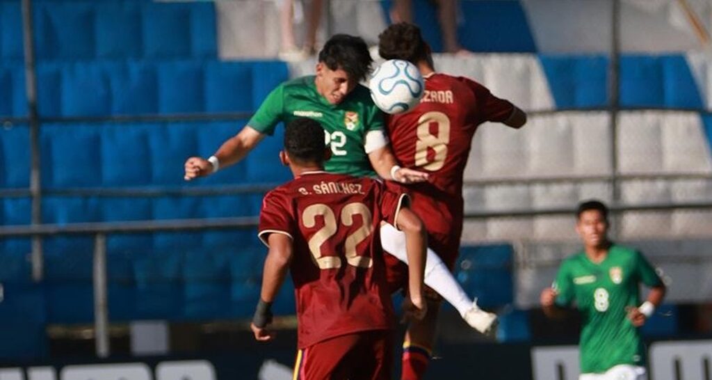 ¡Final amargo! Venezuela igualó ante Bolivia en su estreno en el Sudamericano Sub-17